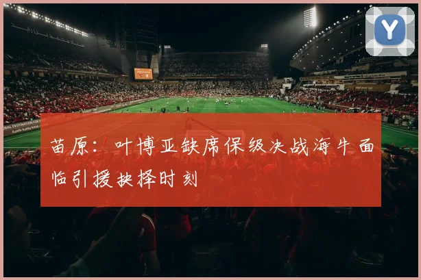苗原：叶博亚缺席保级决战海牛面临引援抉择时刻